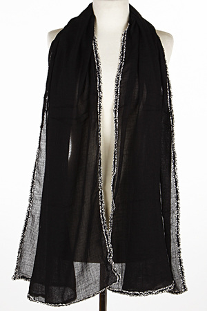 Solid Unique Light Scarf 7ACD